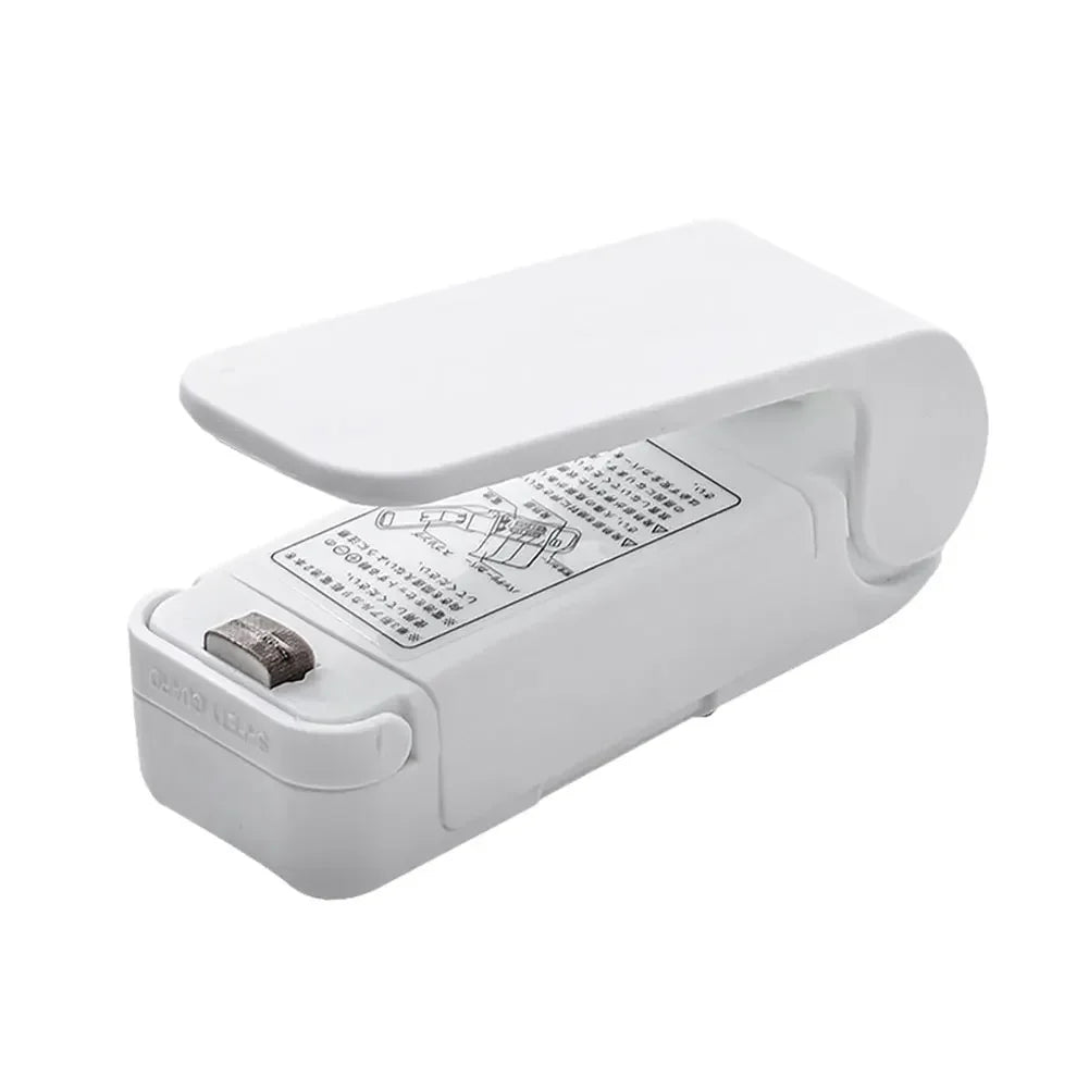 Mini Hea Bag Seal Machine Package Sealer Bags Thermal Plastic Food Bag